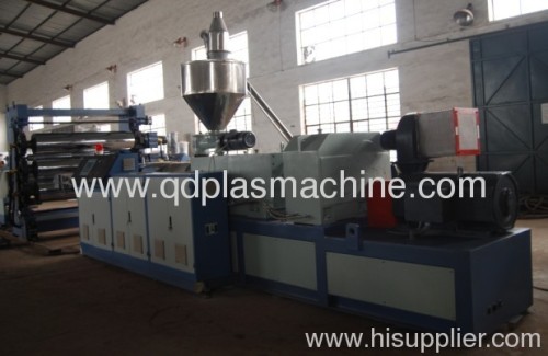 PVC sheet extrusion machine