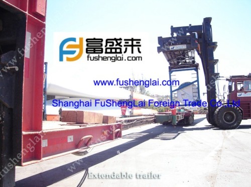 Chinese extendable trailer-hydraulic modular trailer