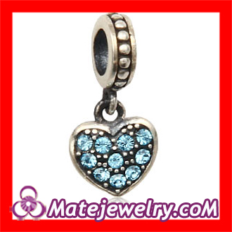 european Style Crystal Heart Pendant