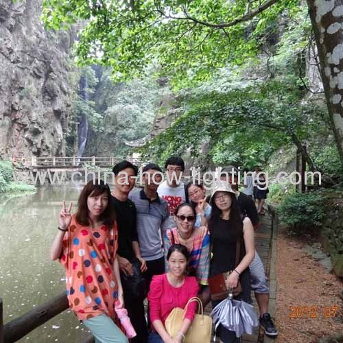 Sales Team Trip to Xianju County