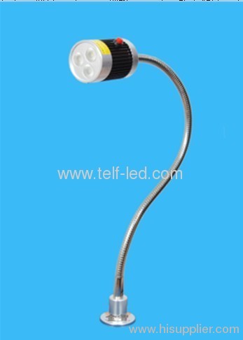 led snake hose working machine light