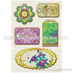 EN651081 Scrapbooking Chipboard Stickers Chipboard Sticker