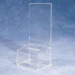 Custom clear acrylic contribution boxes