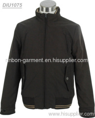 MENS BLACK WINTER PADDED JACKET