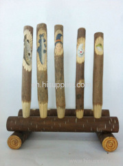 100% handcraft wood carved ball pen