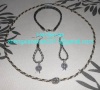 Horse hair jewelry ,bracelets , earring and necklace