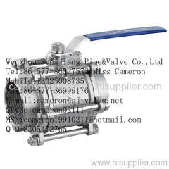 3-PC Thread Ball Valve