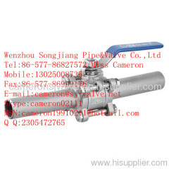 3-PC Long Extended Ball Valve