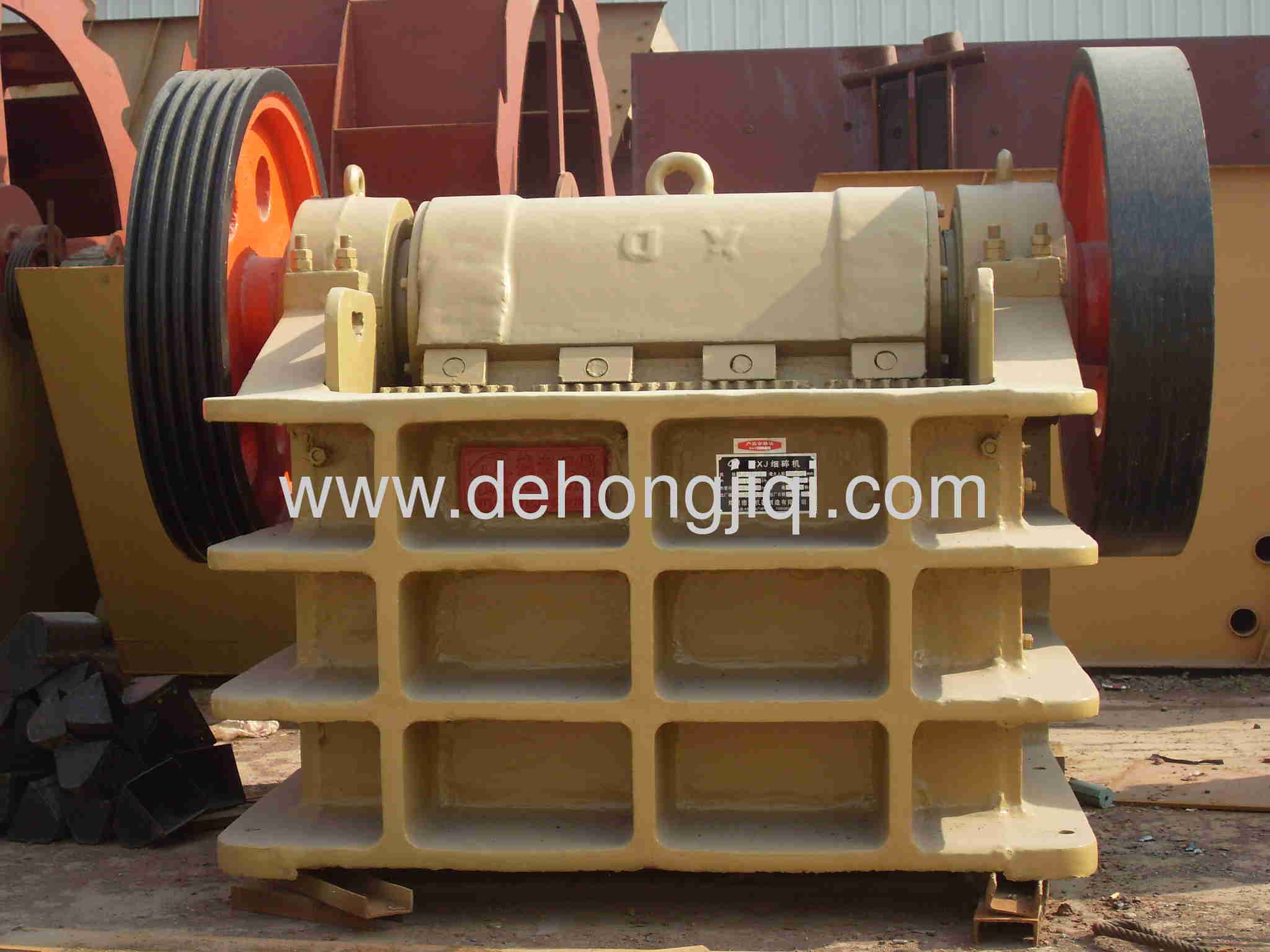 Our best sale machine: jaw crusher