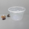 Plastic disposable packaging bowls