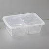 Plastic disposable packaging boxes