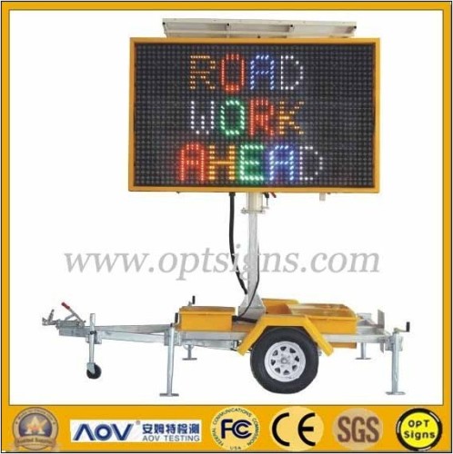 5 Color Solar Powered Variable Message Signs C Size2600mm*1600mm
