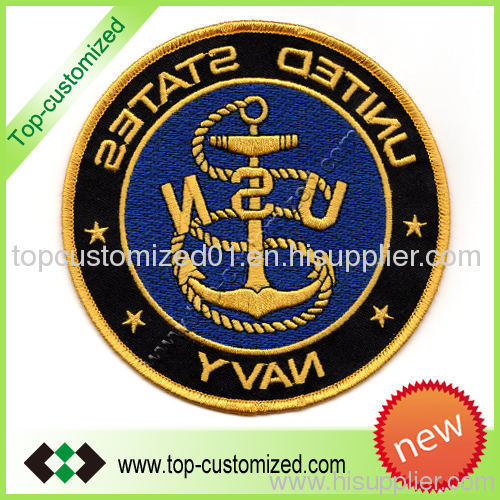 Fashion clothing embroidered patch