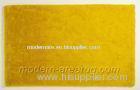 Modern Yellow Polyester Shaggy Area Rug, Contemporary Carpets Rugs For Home, Hotel, Door