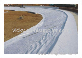 non woven geotextile used on building road