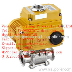 3-Pc Electric Ball Valve