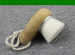 Face cleaning brush with bamboo handle