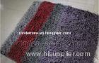 Polyester Shaggy Carpet, Solid Color Purple Rugs, Modern Contemporary Microfiber Rug
