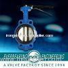 DIN Cast Iron Wafer Type butterfly valve / A126B, GG25 Electric Butterfly Valve With SS316, 1.4408 D