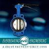 DIN API609, EN593 Cast Iron Butterfly Valve / Malleable A126B, GG25 PN16 Wafer Butterfly Valve