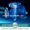 Fluorine Lined Check Valve, PN16 Vertical Lift, Swing Lift Through Way Type CF8M Stainless Steel Ptf