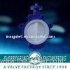 2pc Lug Butterfly Valve, Manual Acid DN40-DN500 Normal Temperature PN16 Ptfe Lined Valves