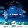 Nominal Pressure PTFE Diaphragm Valve, 150LB Diaphram Valve With HG20592-97 ANSI B16.5a Flange Dimen