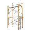 Q235, Q345 Versatile Hot Dip Galv Custom Modular Frame Scaffolding System With Drop Lock