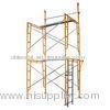 Q235, Q345 Versatile Hot Dip Galv Custom Modular Frame Scaffolding System With Drop Lock