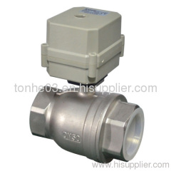 2'' electric actuator ball valve for automatic control