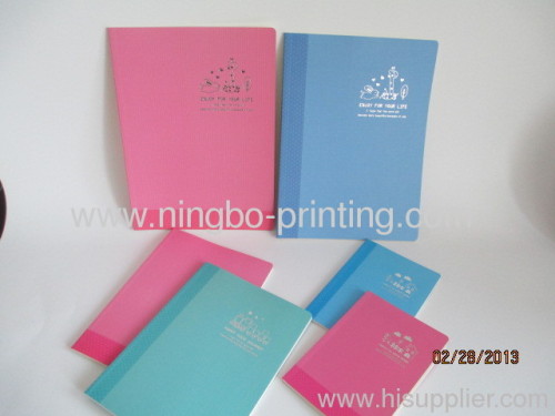 soft cover note book
