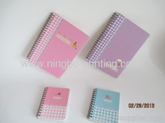 double wires note book