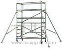Lightweight Aluminium Steel Ladder Multi Purpose Scaffolding / Mobile Scaffold With Wheels / Casters
