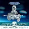 Manual, Gear Box, Pneumatic, Electric BS 1873 ASME B16.34 API598 Forged Steel Globe Valve