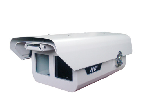 Double-window CCTV camera housing