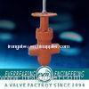 Flat API 6D DN25 ~ 150 Cast Iron GateValve, 25MPa Forged Steel Gate Valves