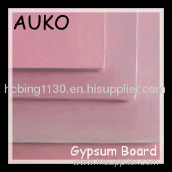 Glassfiber Reinforced Gypsum Plasterboard