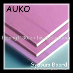 Laminated Gypsum Ceiling Board With Aluminum Foil Backing