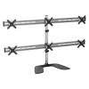 Economy LCD Desk Mounts with Heavy-duty Aluminum Base