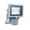 4W Aluminium Flood Light with PIR Sensor IP44 5060SMD Epistar