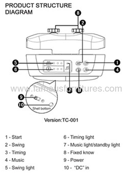 baby electronic musicswing timing cradle deviceintelligent cradle