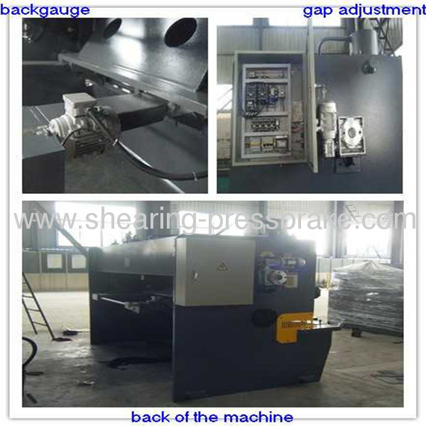 QC11Y-20*6000 hydraulic plate shearing machine