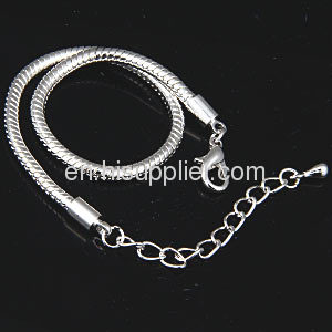 Wholesale Brand New Designer 19CM european Snake Chain Bracelet