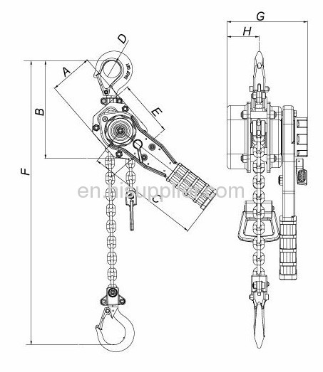 Suply Manual chain hoist