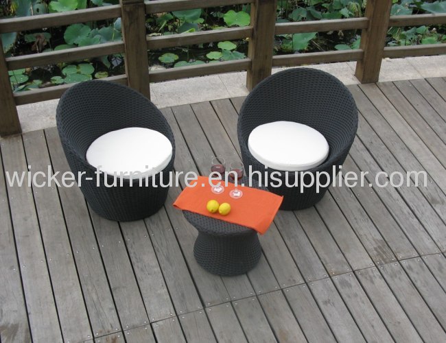 Outdoor leisure wicker chairs 