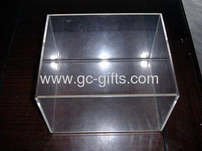 14 compartments acrylic boxes with clear lid