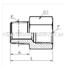 BSPT MALE/BSPT FEMALE ADAPTOR