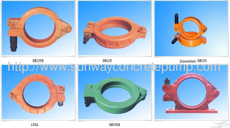 clamp couplings for concrete pump truck