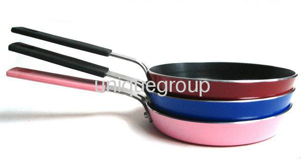 12cm Aluminum Mini Non-stick Frying Pan Skillet Ceramic Fry Pan