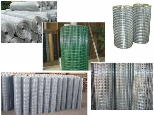 galvanized/pvc coated welded wire mesh